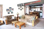 Mammoth Lakes Rental Sunrise 46 - Comfortable Living Room has a Queen Sofa Bed